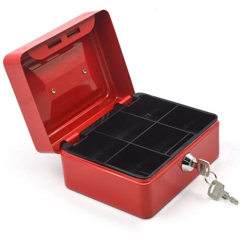 secure metal storage box|small lockable storage boxes.